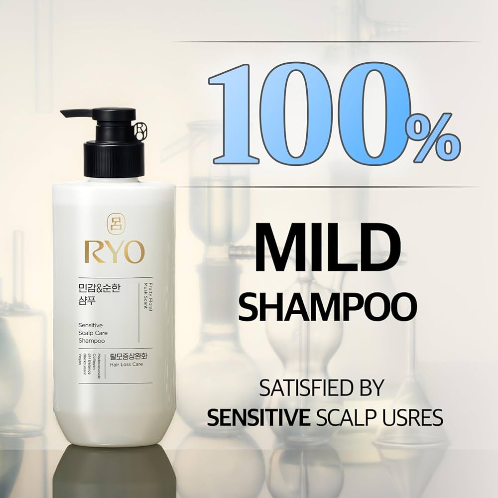 RYO Sensitive Scalp Care Shampoo 480ml