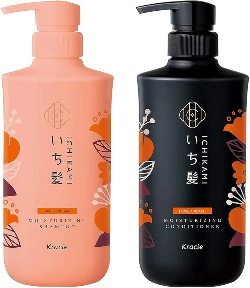 Kanebo Kracie Hadabisei Ichikami Moisturizing Shampoo & Conditioner