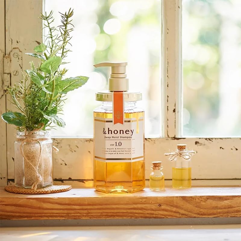 &honey Deep Moist Shampoo 1.0 Peony Honey 440ml