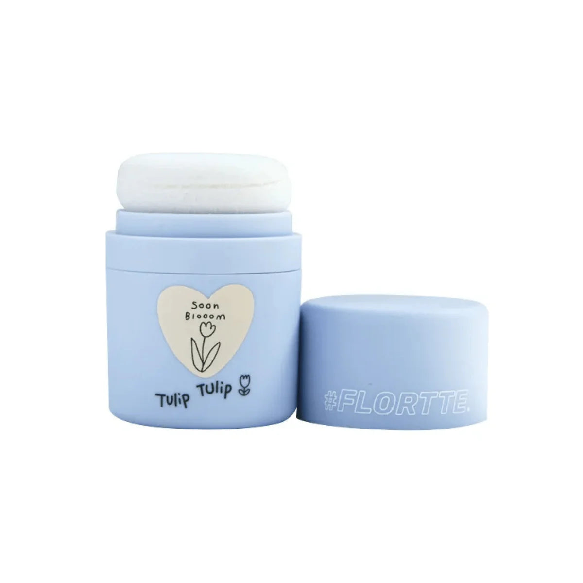 FLORTTE Flower Lolita Puff Hair Styling Powder Blue