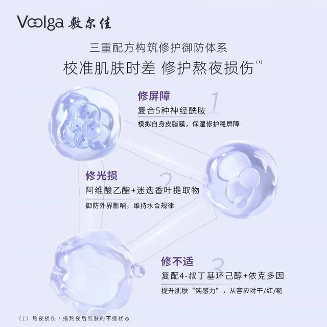 VOOLGA Ectoin Overnight Repair Mask 5pcs