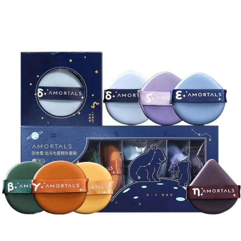 Amortals "Big Dipper" Powder Puff Set – 7 Pieces