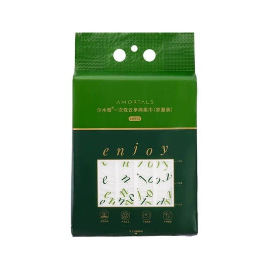 Amortals Disposable Cloud-Share Soft Towels – 180 Sheets