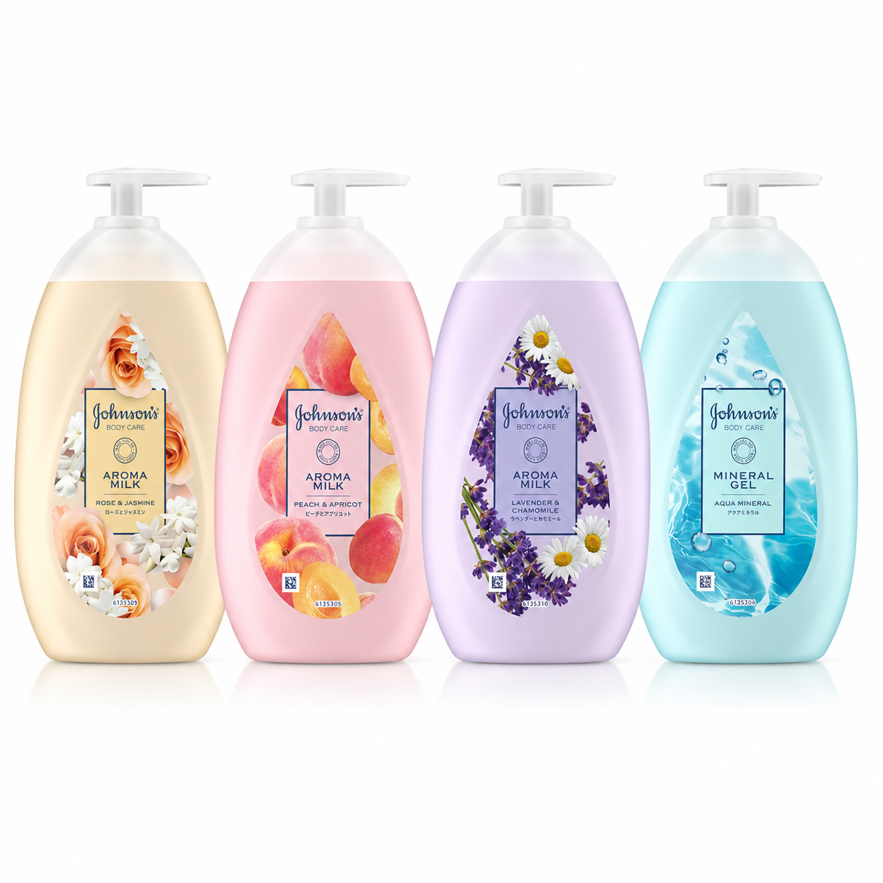 JOHNSON'S Body Care Lasting Moisture Aroma Milk 500ml