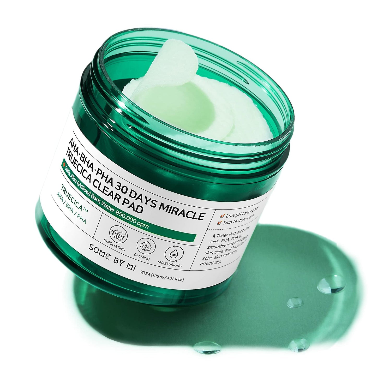 Some By Mi - AHA-BHA-PHA 30days Miracle Truecica Clear Pad - 70 pads