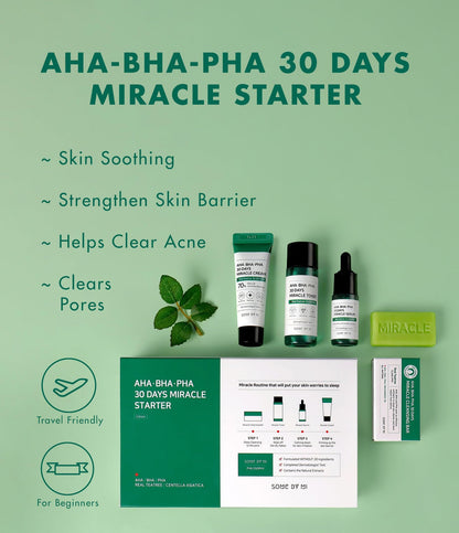Some By Mi - AHA, BHA, PHA 30 Days Miracle Starter Set