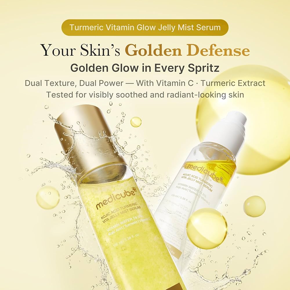 Medicube - Kojic Acid Turmeric Vita Jelly Mist Serum 100ml