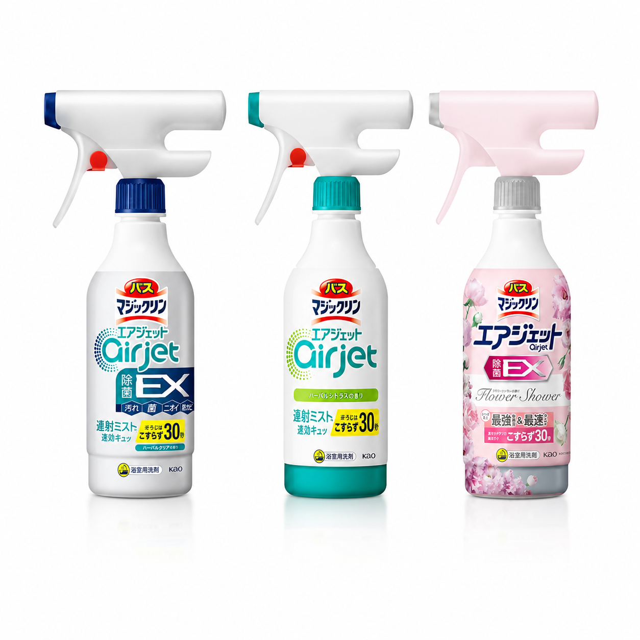 KAO Bath Magiclean Air Jet Bathroom Cleaner 390ml / 420ml