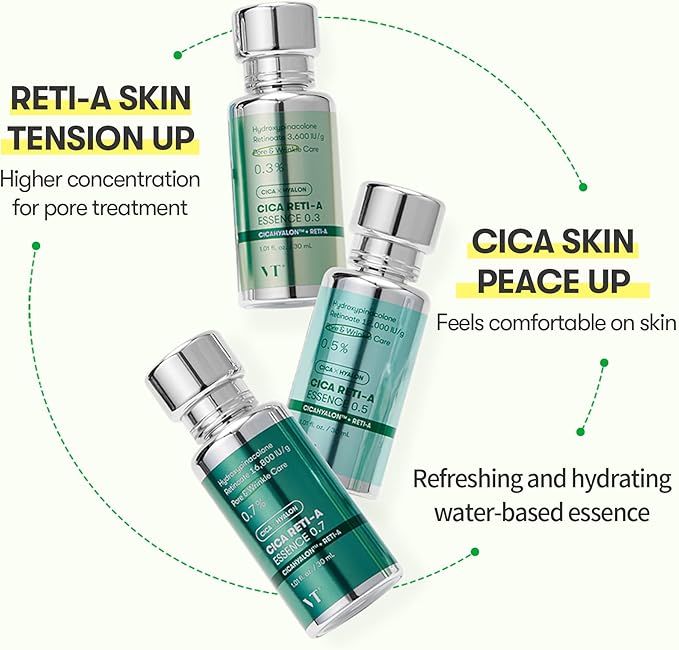 VT COSMETICS CICA Reti-A Essence 0.3 30ml