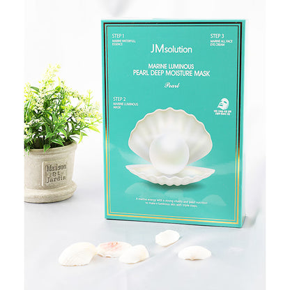 JMSOLUTION Marine Pearl Moisture Mask 30ml x 10pcs