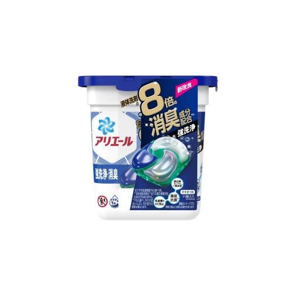 P&G Ariel Bio Science 4D Laundry Detergent 4-in-1 Gel Capsules 11pcs (Blue)（P&G 4D洗衣凝珠蓝色11枚入