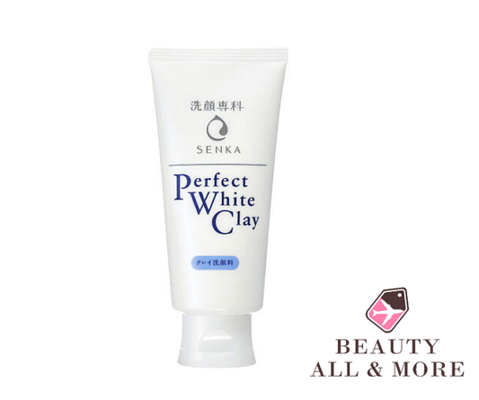 Shiseido Senka Perfect White Clay Facial Cleansing Foam – 120 g