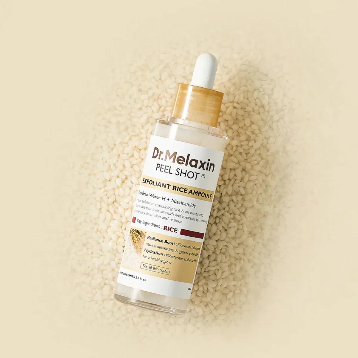 DR.MELAXIN Peel Shot Rice Ampoule 80ml