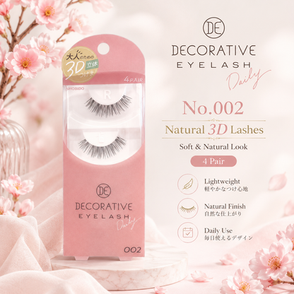 Decorative Eyelash Otona Tsukema Labo No.002 – Natural 3D False Lashes