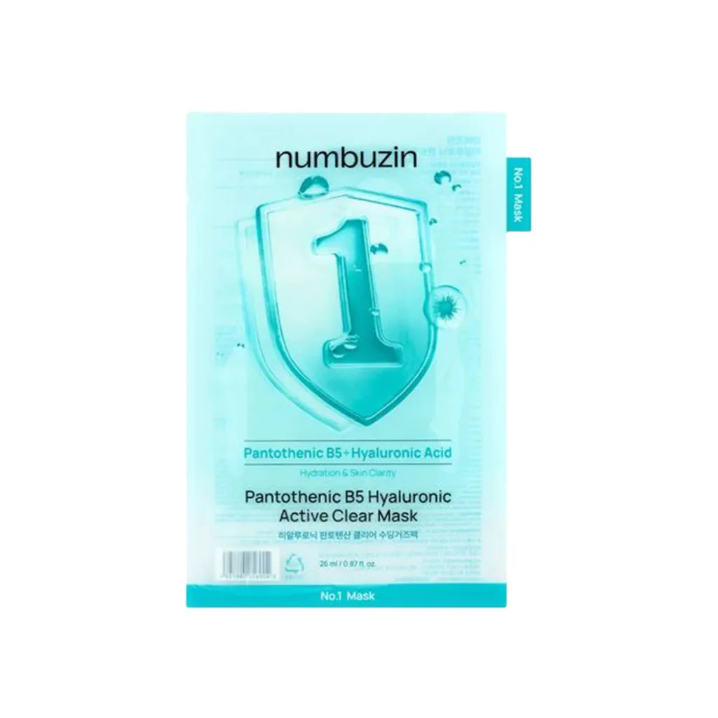 Numbuzin No.1 Hydrating Moisturizing Sheet Mask 5Pcs
