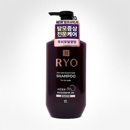 Ryo Damage Care & Deep Nutrition Hair Care Series Shampoo & Treatment for All Hair Types