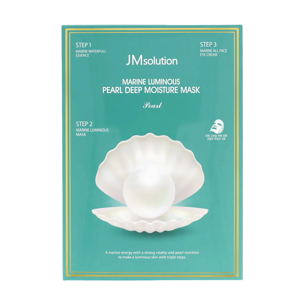 JMSOLUTION Marine Pearl Moisture Mask 30ml x 10pcs