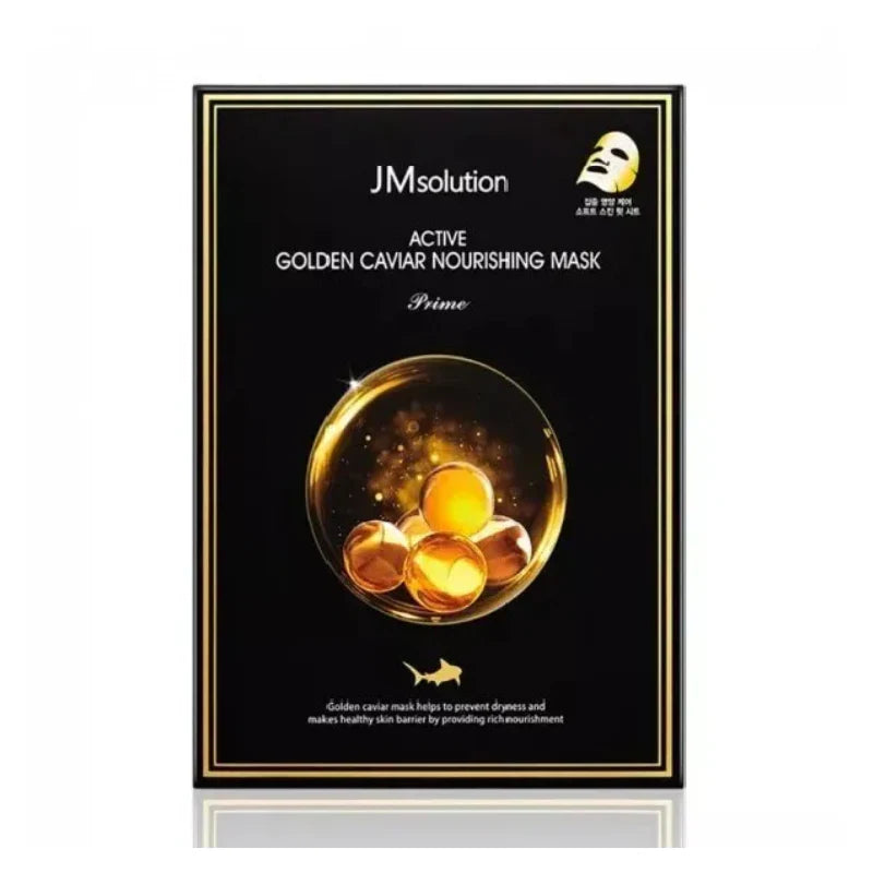 JMsolution Active Golden Caviar Nourishing Mask Prime – 10 Sheets