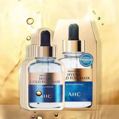 AHC Premium Hydra Gold Foil Mask 5 Sheets