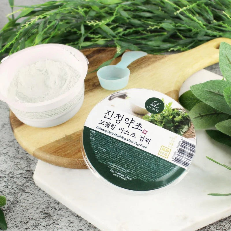 LINDSAY Calming Herb Modeling Mask Cup Pack 28g