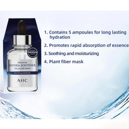 AHC Premium Hydra Soother Cellulose Mask 5 Sheets