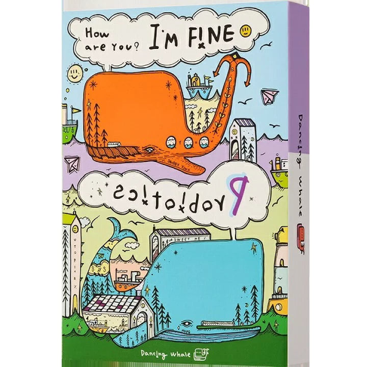 Dancing Whale Probiotics Mask Pack – 10 Sheets