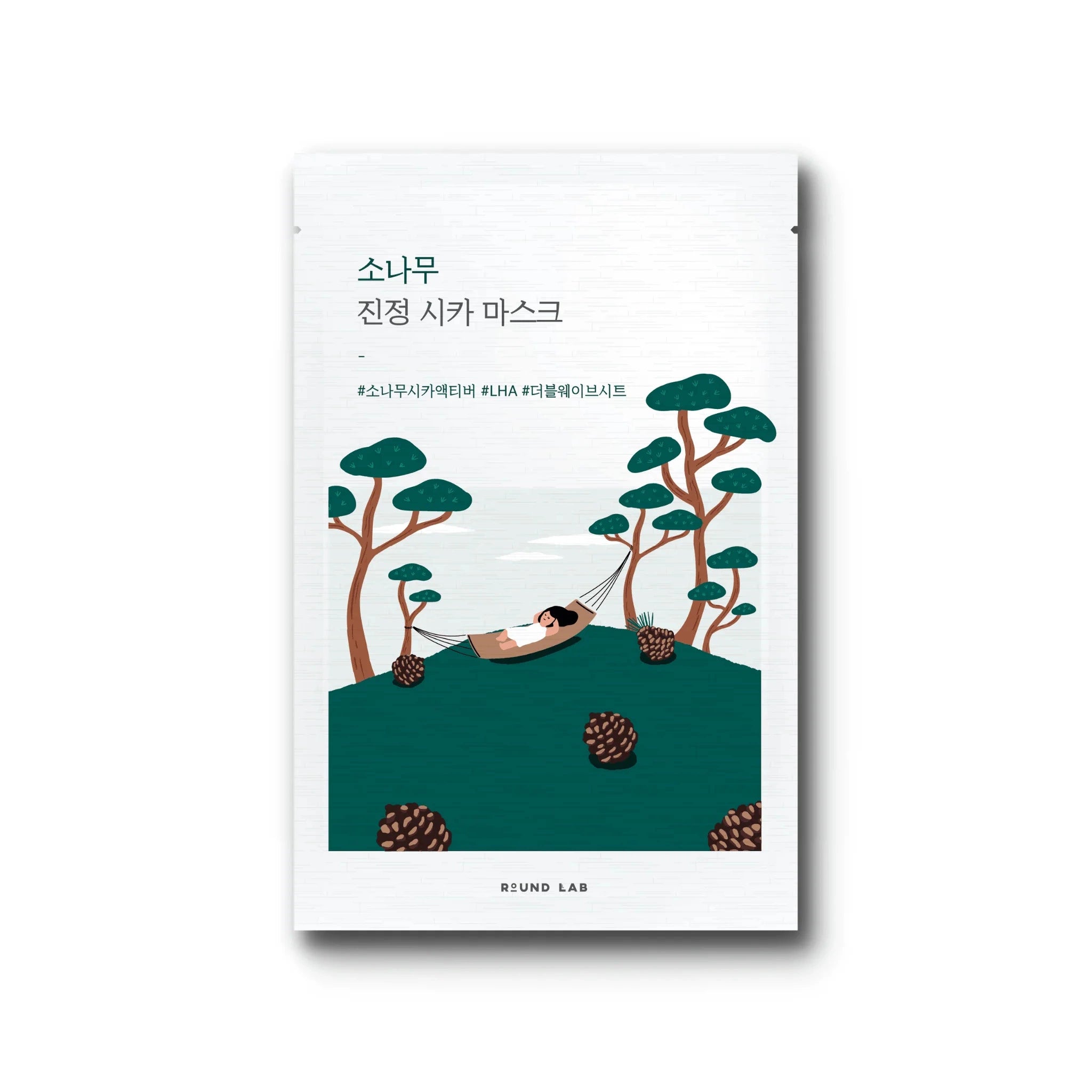 Round Lab - Pine Tree Calming Cica Sheet Mask 27ml
