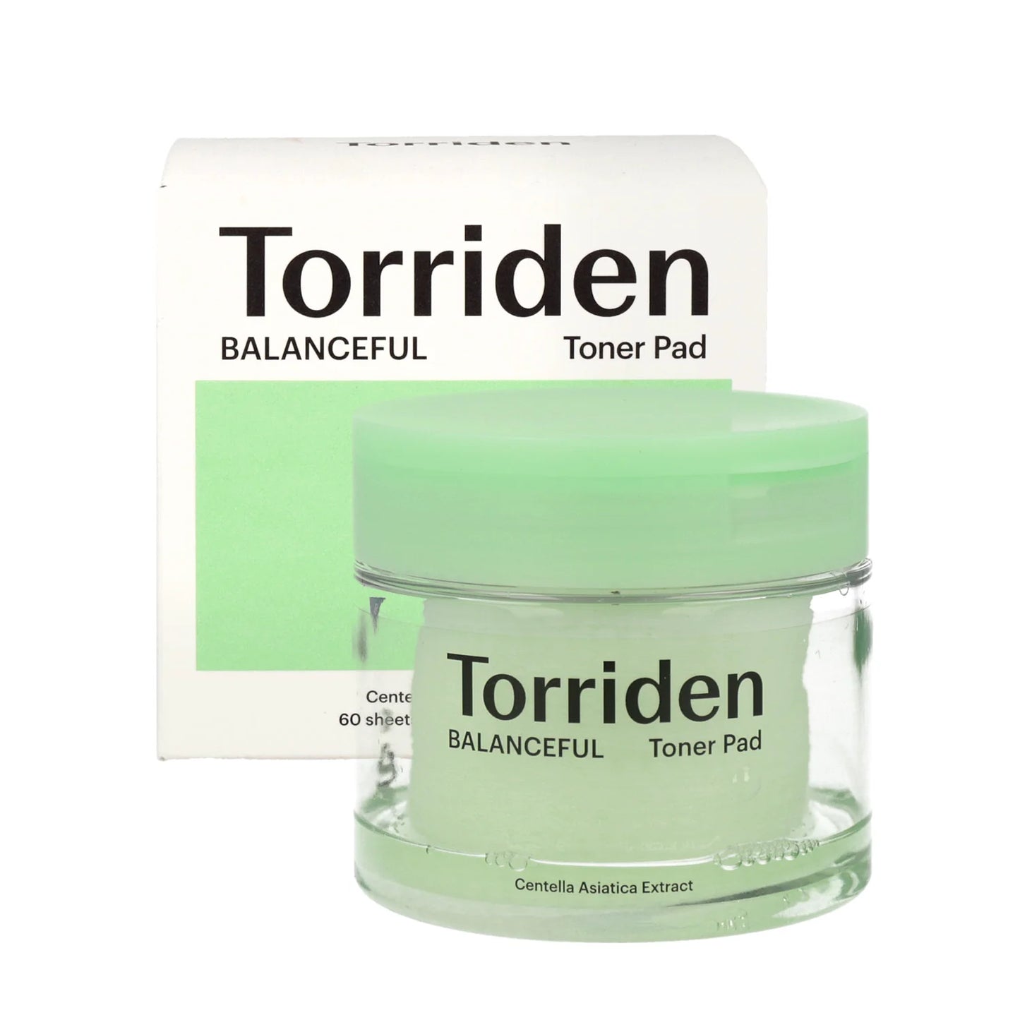 Torriden Balanceful Cica Toner Pads – 60-Sheet Soothing & Exfoliating Pads