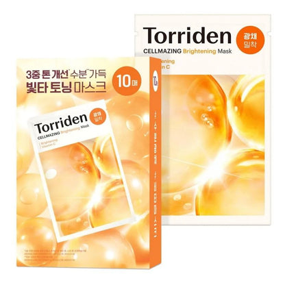 Torriden Cellmazing Vita C Brightening Mask – 10 Sheets