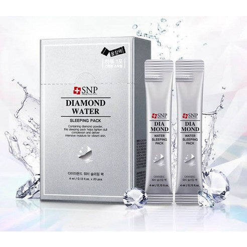 SNP Diamond Water Sleeping Pack 20 Single-Use Gel Sticks