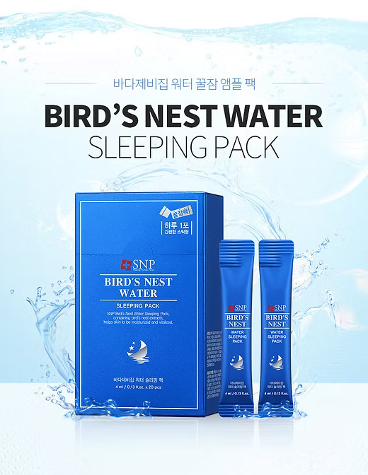 SNP Bird's Nest Water Sleeping Pack 20pcs