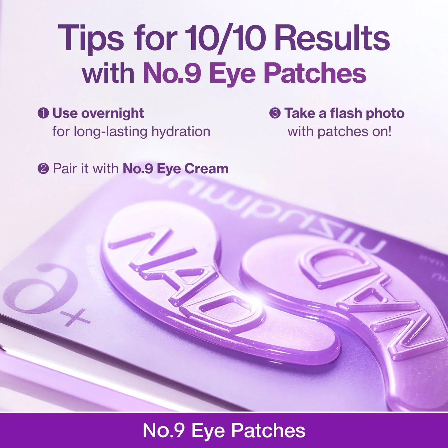 Numbuzin - No.9 NAD Collagen Under Eye Patches 5ea
