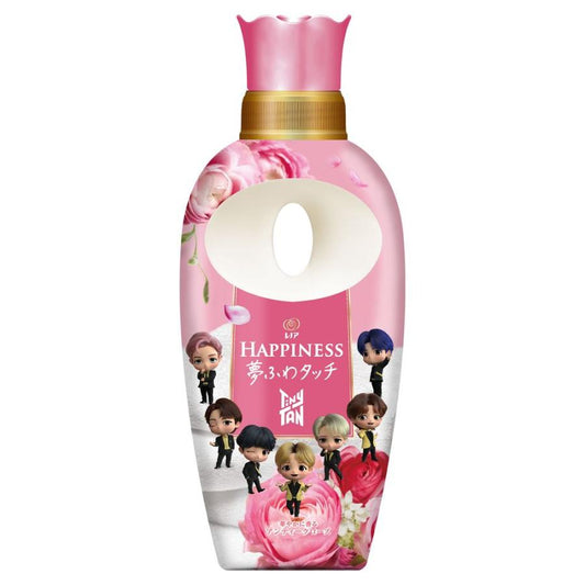 P&G TinyTAN Lenor Happiness Dream Fluffy Touch Fabric Softener Fragrant Rose Scent 480ml（P&G柔顺剂BTS TinyTan限定版 玫瑰味 480ml