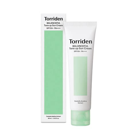 TORRIDEN BALANCEFUL Cica Tone Up Sun Cream SPF50+ PA++++ 60ml