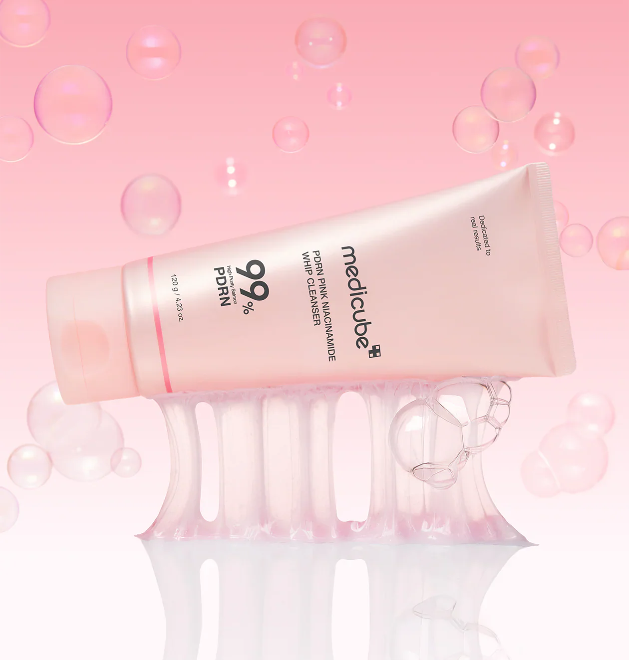 Medicube - PDRN Pink Niacinamide Whip Cleanser 120g