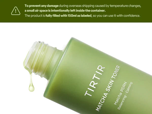TIRTIR - Matcha Skin Toner 150ml