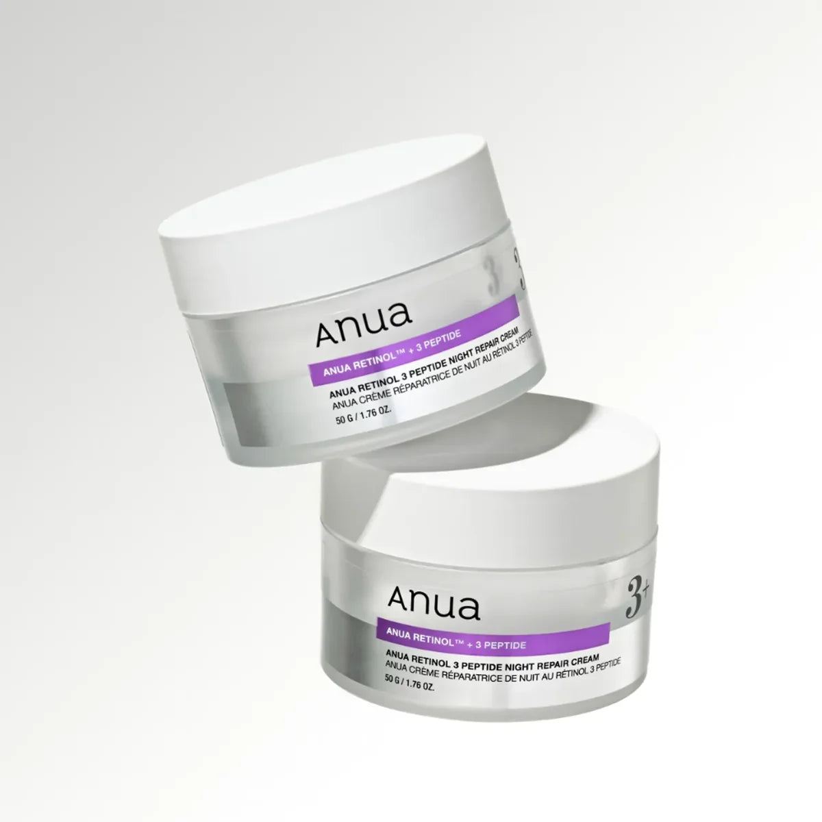 Anua - Retinol 3 Peptide Night Repair Cream 50g