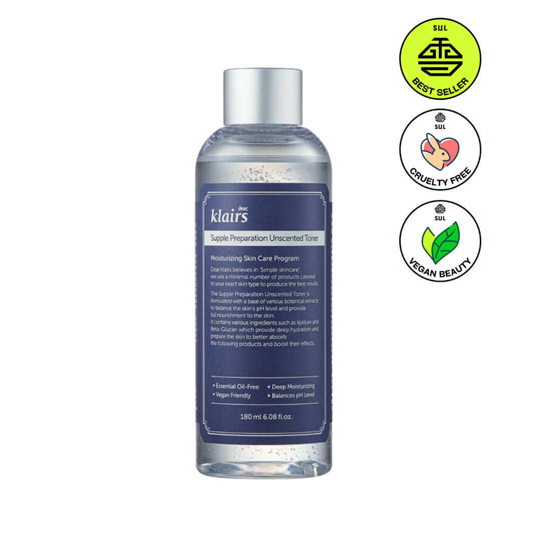 Dear Klairs - Supple Preparation Unscented Toner