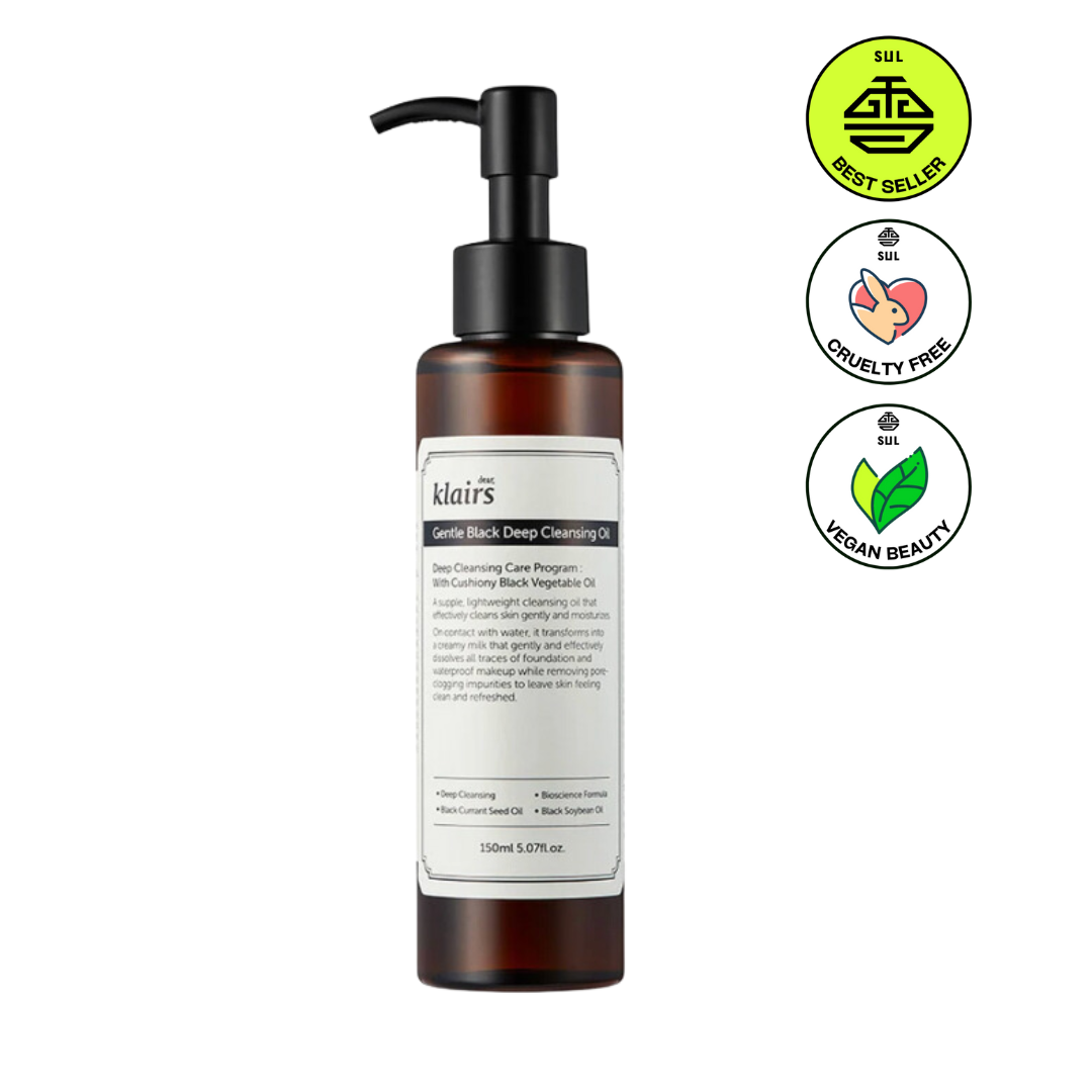 Dear Klairs - Gentle Black Cleansing Oil