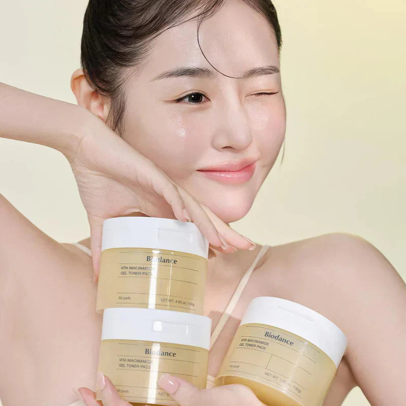 Biodance Vita Niacinamide Gel Toner Pad (60ea)