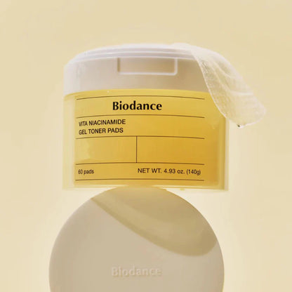 Biodance Vita Niacinamide Gel Toner Pad (60ea)