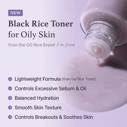 I'm From - Black Rice Toner Mini 30ml