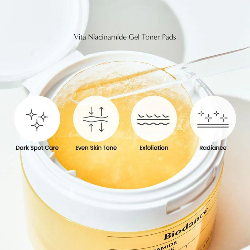 Biodance Vitamin C Brightening Gel Toner Pads 60Pcs
