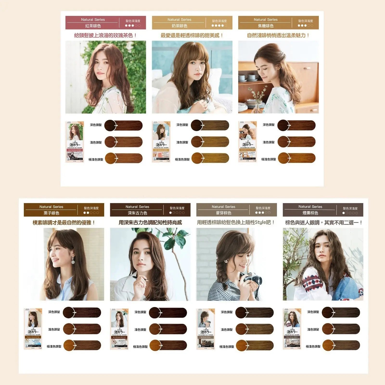 KAO Liese Creamy Bubble Hair Color