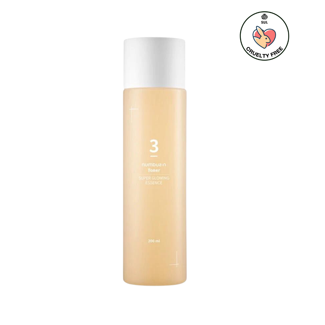 Numbuzin - No.3 Super Glowing Essence Toner 200ml