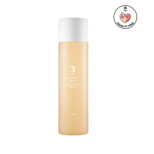 Numbuzin - No.3 Super Glowing Essence Toner 200ml