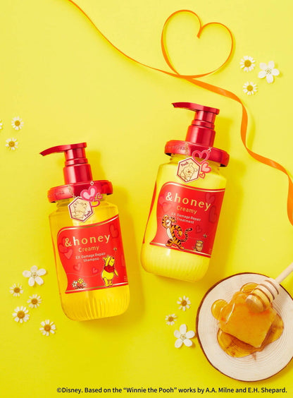 &Honey Creamy EX Damage Repair Shampoo&Treatment Set （Honey 小熊维尼限定版洗护套装 ）