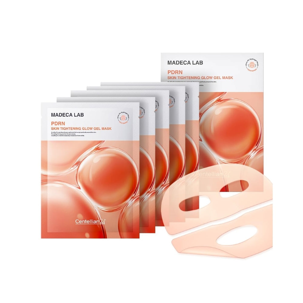 Centellian24 - Madeca Lab PDRN Skin Tightening Glow Gel Mask 5 Sheets