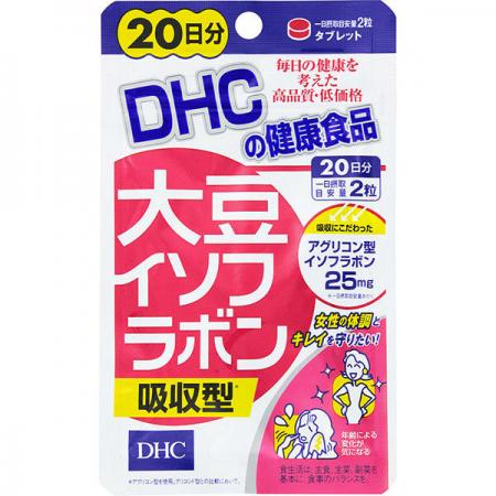 DHC Soy Isoflavone Absorption Type 20 Days 40 Tablets