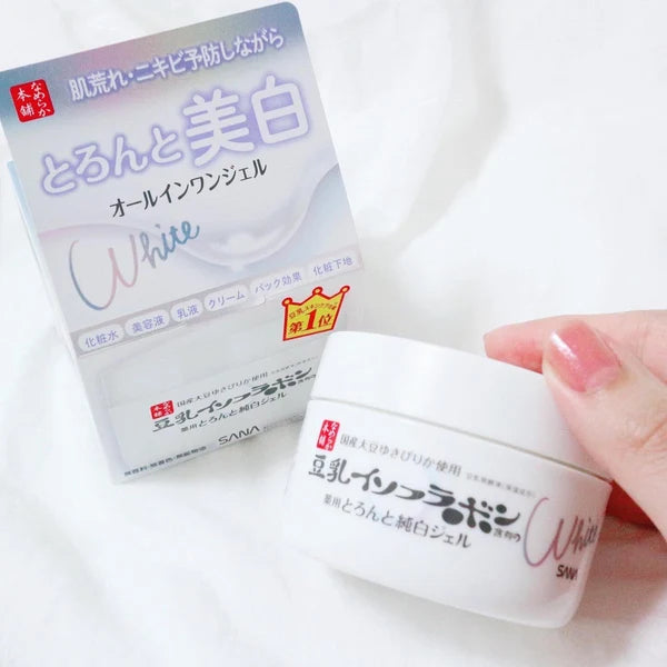 SANA Nameraka Honpo Medicated Brightening All-In-One Gel 100g